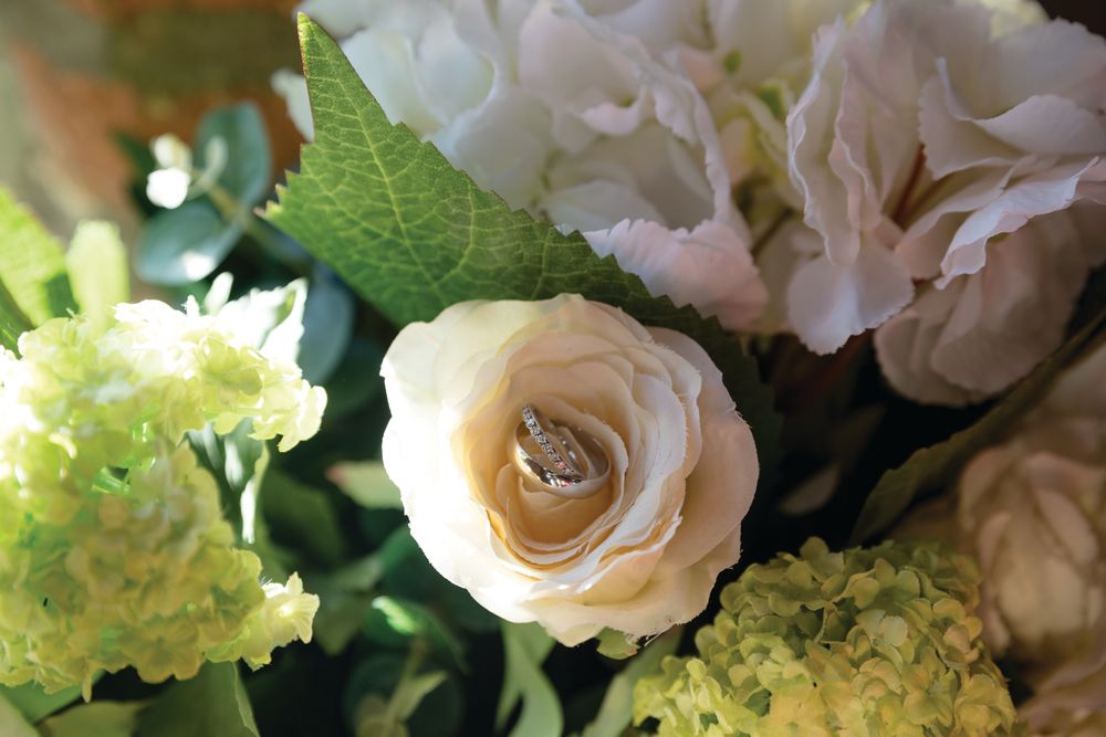 tryfonas wed wedding rings in flowers part a 7