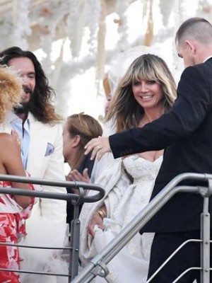 Ο γάμος της Heidi Klum στη θρυλική θαλαμηγό 