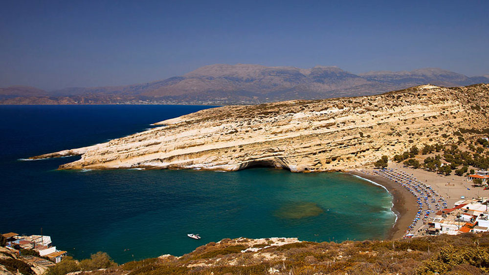 crete matala beach crete