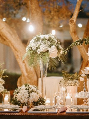 White Elegance γάμος by Paris Flowers - Αλέξανδρος & Λώρα