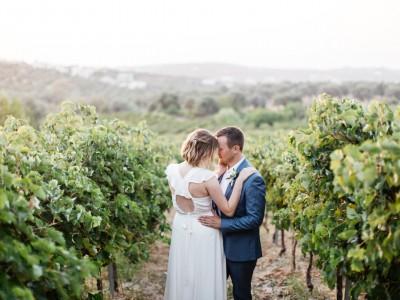 Romantic, rustic wedding in Crete - Sarah & Chris