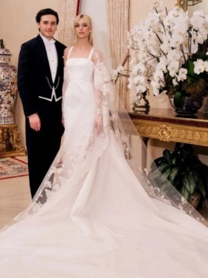 Old Hollywood λάμψη στο γάμο της Nicola Peltz και του Brooklyn Beckham