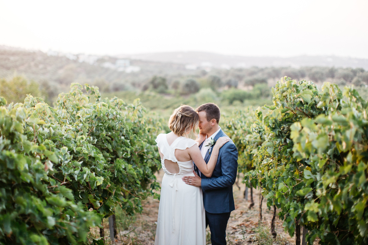 Ένας ρουστίκ γάμος στην Κρήτη- Sarah & Chris