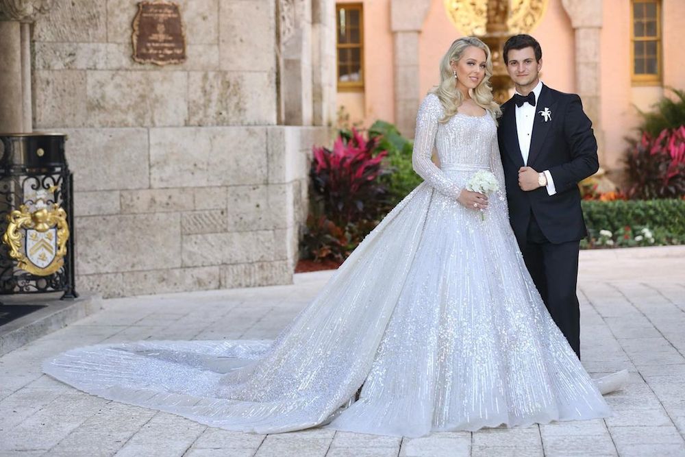 O παραμυθένιος γάμος της Tiffany Trump στο Mar-a-Lago Club εντυπωσιάζει κάθε bride-to-be!