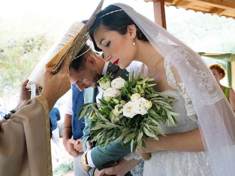 Μάνθος και Κλεοπάτρα: Vintage style γάμος στην Καλλονή, Τροιζηνίας