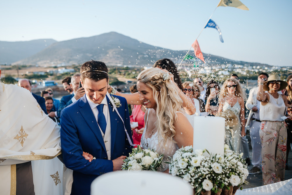 Νικολέτα & Francesco: Γάμος με έντονη κυκλαδιτική γεύση στη μαγευτική Πάρο