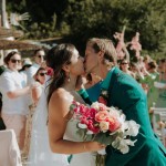 Steff & Matt: Καλοκαιρινός γάμος στα χρώματα του δειλινού στη Σκόπελο