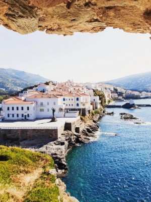 Ονειρεμένος γάμος στην Άνδρο σε κυκλαδίτικες αποχρώσεις