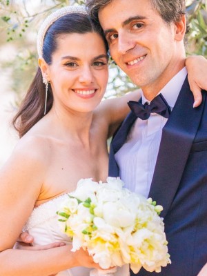 Menia & Stefano: Ένας γάμος με λάμψη και seaside elegance στο Club Hotel Casino Loutraki