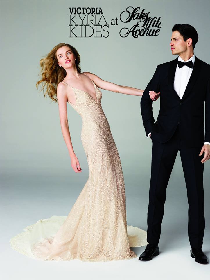 Bridal σειρά Victoria Kyriakides στα Saks Fifth Avenue