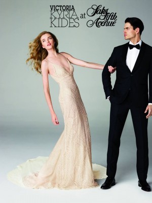 Bridal σειρά Victoria Kyriakides στα Saks Fifth Avenue