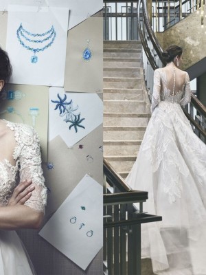 Reem Acra νυφικά 2018 & Τiffany’s: Εκεί που η υψηλή ραπτική συναντά τη νυφική δημιουργία