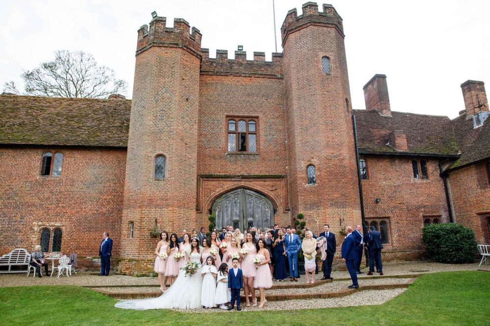 tryfonas wed whole group in front of castle 24