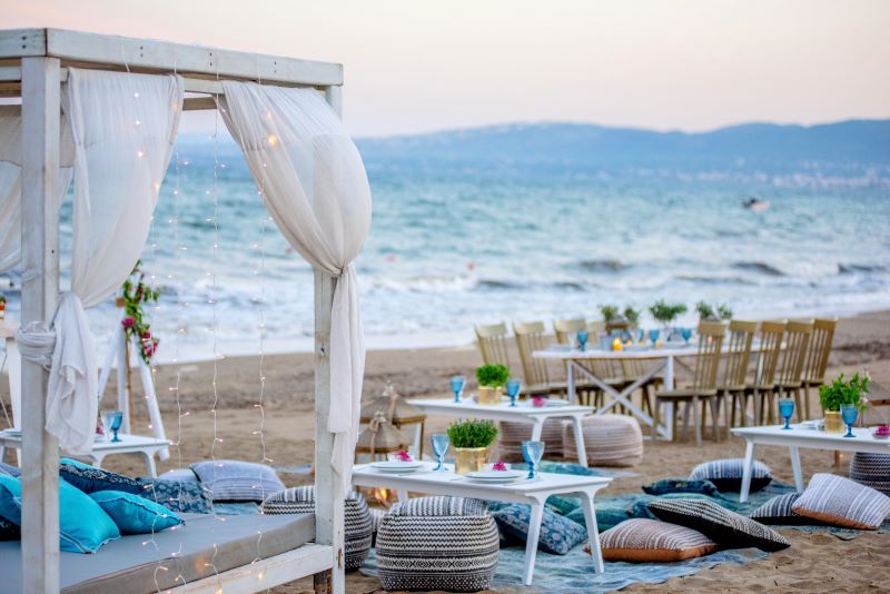 GAL.A 1A 800GALAZIA AKTI Wedding lounge στη θάλασσα