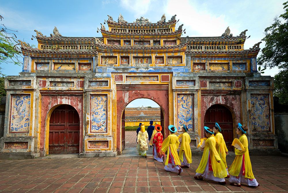 Imperial City Hue Vietnam 1000