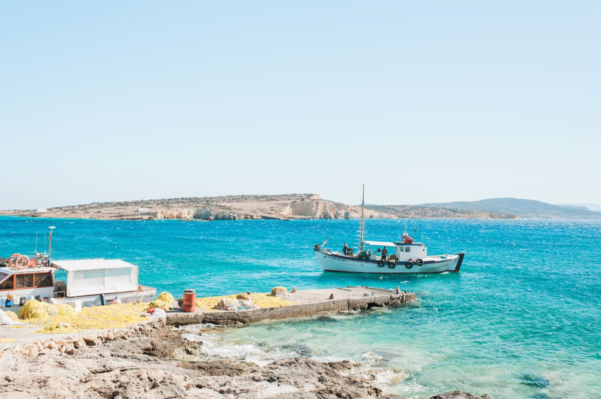 LP 141 landscape sea with boat