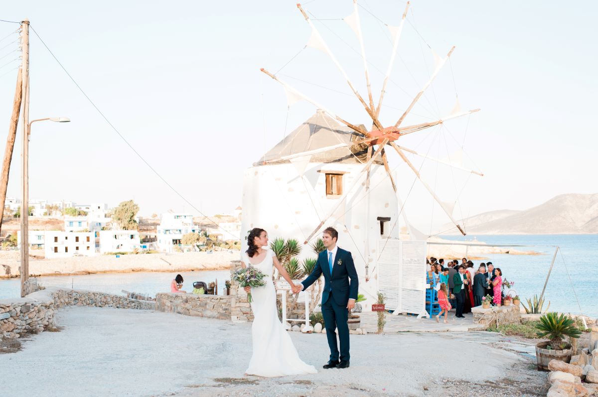 LP 535 couple apres ceremony horizontal windmill