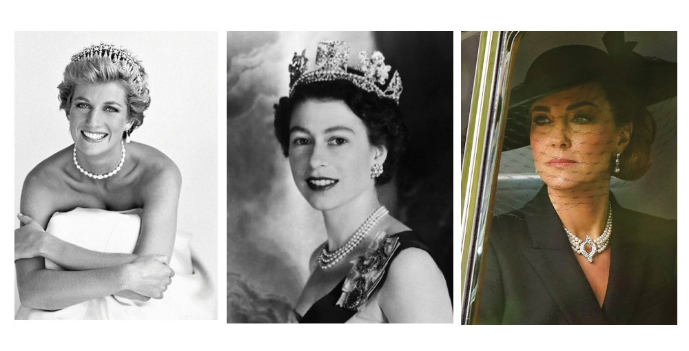 PRINCESS DI QUEEN ELIZ KATE MDDLETON