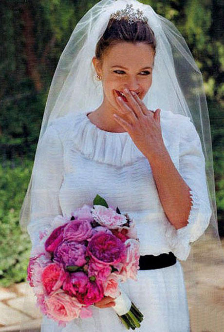 celebrity brides drew barrymore