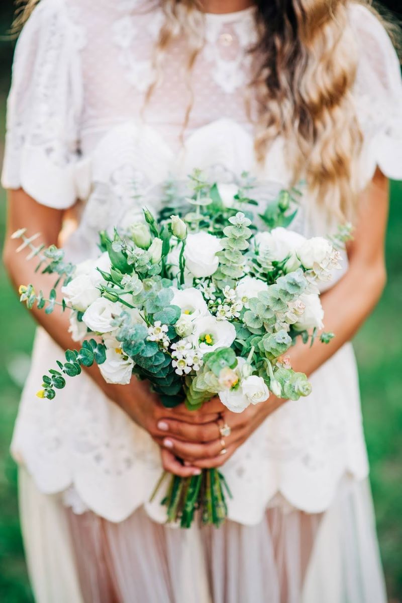 perfect bloom final replacement white bouquet